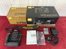 Nikon D750 FX SLR Camera Body Only with accessories original box SPARES REPAIR