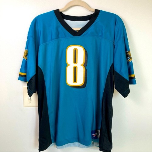 Vintage 90s Kids XL Reebok Mark Brunell Jacksonville Jaguars Reversible Jersey - Picture 2 of 16