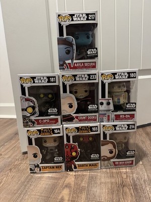 Smugglers Bounty Pop Figures Lot of 7 Brand new in Boxes
