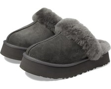 Authentic UGG Women's Disquette in Charcoal - New w/ Original Packaging