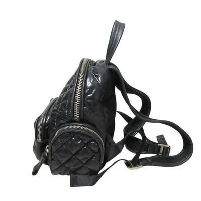 MONCLER FLORINE ZAINO Quilted Mini Backpack in Black Women  display picture 1