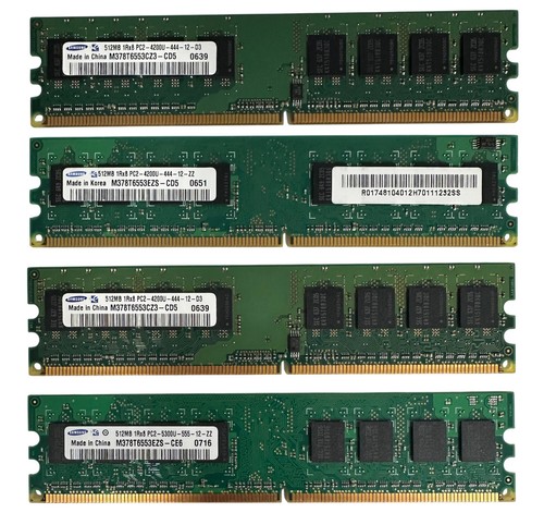 Samsung R.A.M. Lot (128MB, 256MB, 512MB, 2GB) - Picture 6 of 9