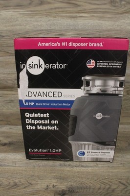 InSinkErator 80022-ISE Advanced Series Evolution 1HP Continuous Garbage Disposal