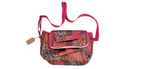 NWT Natural Life Boho Floral Patchwork Crossb...