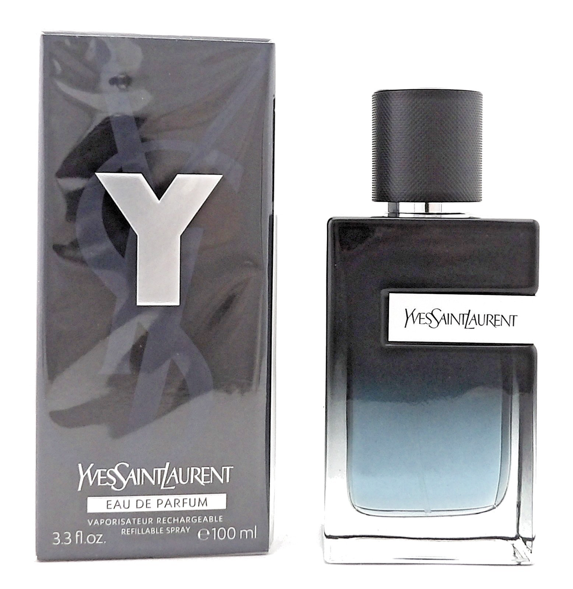 Y by Yves Saint Laurent 3.3 oz. Eau de Parfum Refillable Spray New