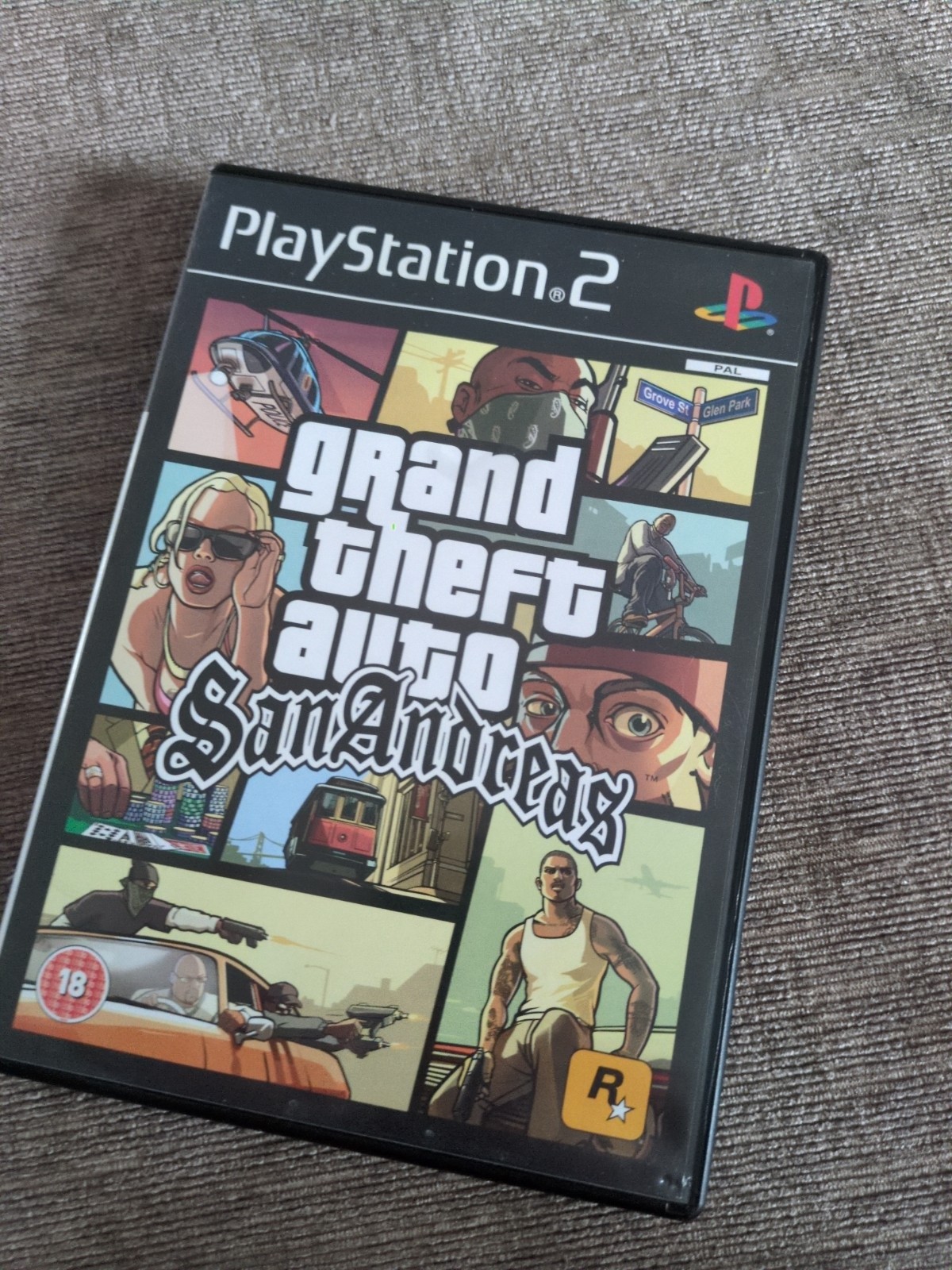 Grand Theft Auto: San Andreas - PlayStation 2 - 2004 PS2 video game