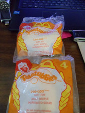 2000 Teletubbies 2 McDonalds Happy Meal Toy - Laa Laa Clip 4 New in Package