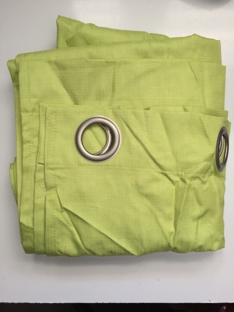 Eclipse Dayton Blackout Energy-Efficient Thermal Curtain Panel- Lime