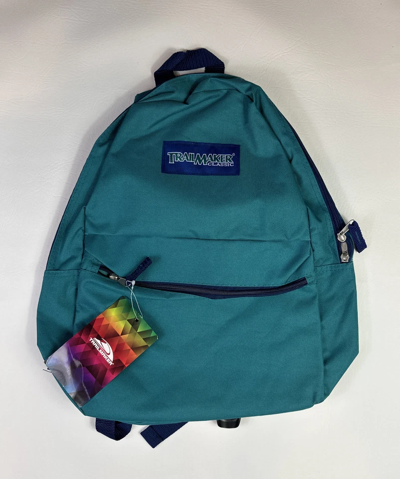 Trailmaker Juego Clásico-2 Mochilas Escuela Senderismo Camping Verde y Rosa NUEVO. Foto 4 de 4