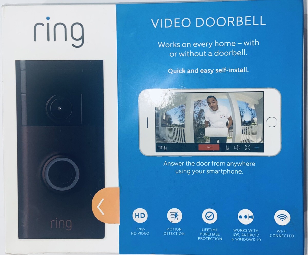 Amazon Video Doorbells Rated New~* Ring Video Doorbell Venetian
