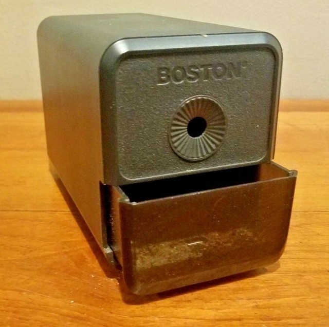 Boston Model 296A Electric Pencil Sharpener Black WORKS GREAT! eBay