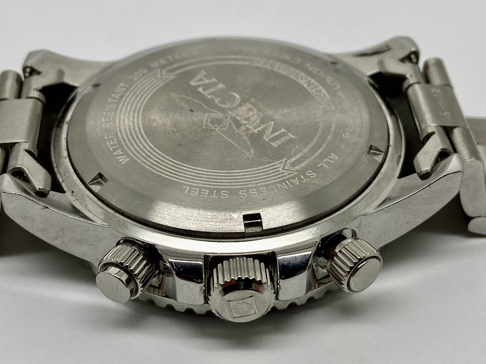 Invicta 21885 Men's Watch WR200m Broken No Band As Is FOR REPAIR PARTS