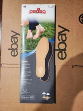Pedag Royal Leather Insole Cushioning Odor Neutralizer Extra Thin 44 US Mens 11