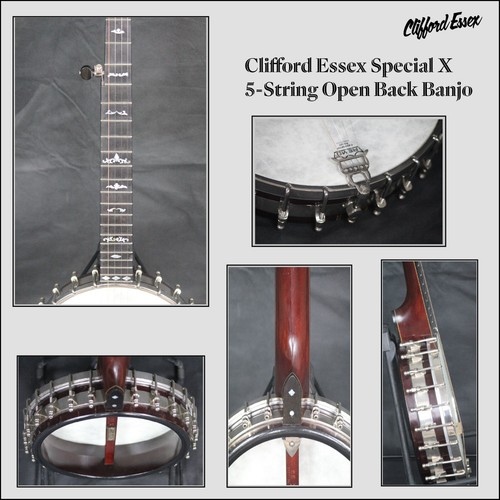 Clifford Essex Special X 5 String Banjo - Picture 4 of 4