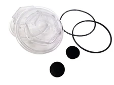 (2) Oil Cap Dexter 10K-HD 12K& 15K 4.0" threads Trailer Axle Plastic Cover 21-36