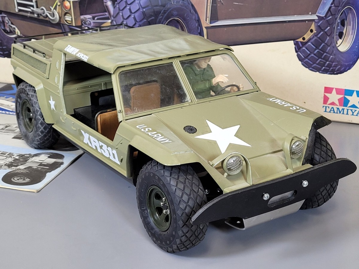 Vintage 1977 Built Tamiya 1/12 XR311 Combat Support Vehicle