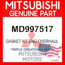Genuine Mitsubishi MD997517 Gasket Kit Eng Overhaul OEM