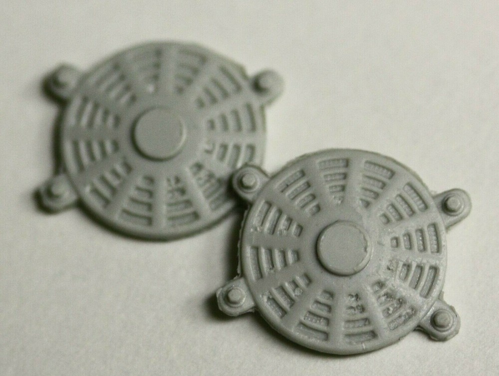 FAB24813 High Performance Electric Cooling Fans 2pc1/24-25th Pressure Cast Resin