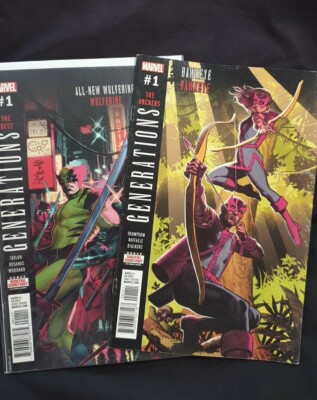 Marvel Generations Hawkeye And Wolverine Comics | eBay Australia