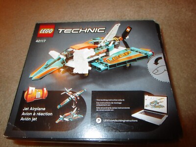 NEW LEGO TECHNIC RACE PLANE 42117 BULDING TOY