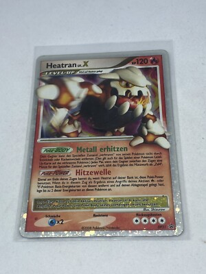 Pokemon TCG Karte - Heatran LV. X DP31 Promo Blackstar Diamant & Perl Deutsch