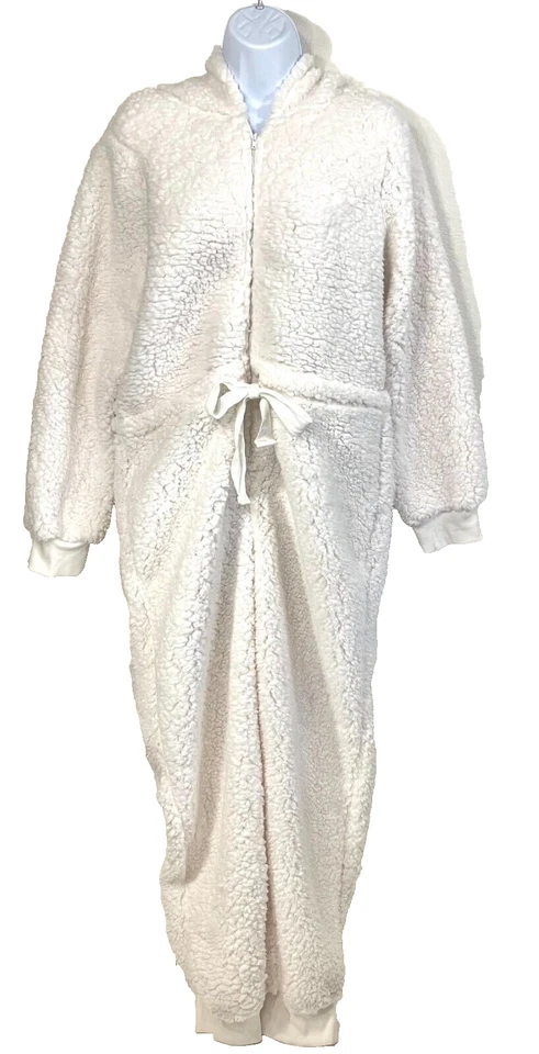 Nuevo con etiquetas Traje Jenni by Jennifer Moore Mujer L Sherpa Union Angel Blanco 100127293MS Foto 3 de 4