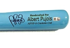 Albert Pujols Signed Marucci Father's Day Game Model Bat MLB Authentication Holo