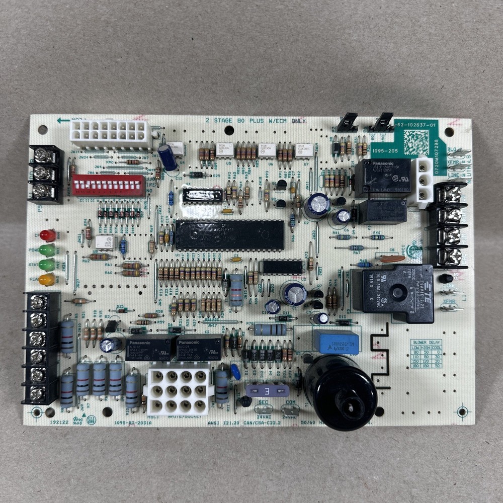 Rheem 1095-83-2031A  Furnace Control Board 62-102637-01  1095-205. (L130)