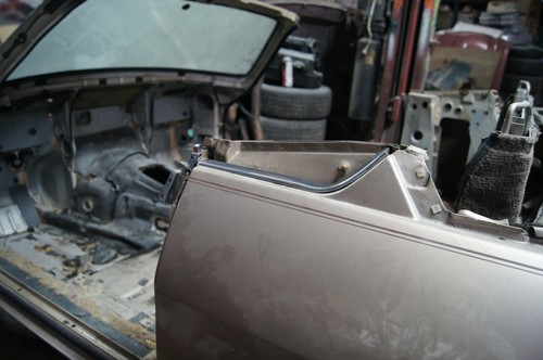 1994 Jaguar XJS Convertible - Left Rear Body Chrome Trim Molding OEM - Picture 2 of 9