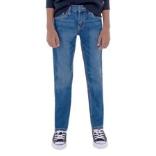 Levis Boys 511 Slim Fit Medium Blue Wash Denim Jeans Sz 16 28 x 28