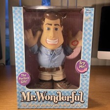 2003 "MR. WONDERFUL" BATTERY OPERATED TALKING DOLL Brand New In Box
