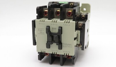 Magnetschütz TOGAMI PAK-35J Schütz 2S+2Ö Magnetic Contactor 2NO+2NC 26kW 45A 24V