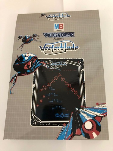 VectorBlade for Vectrex NEW Complete Edition: Box Manual overlay cartridge v1.13 - Picture 2 of 11
