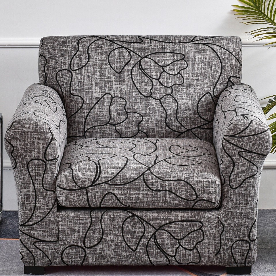 Stretch Printed Sofa Couch Cover Sofa Slip Cover Separate Fit Seat