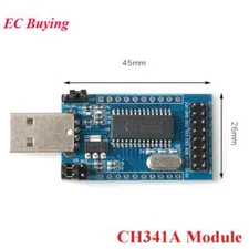 CH341A Programmer USB to UART IIC SPI I2C TTL EPP MEM Convertor Parallel Module