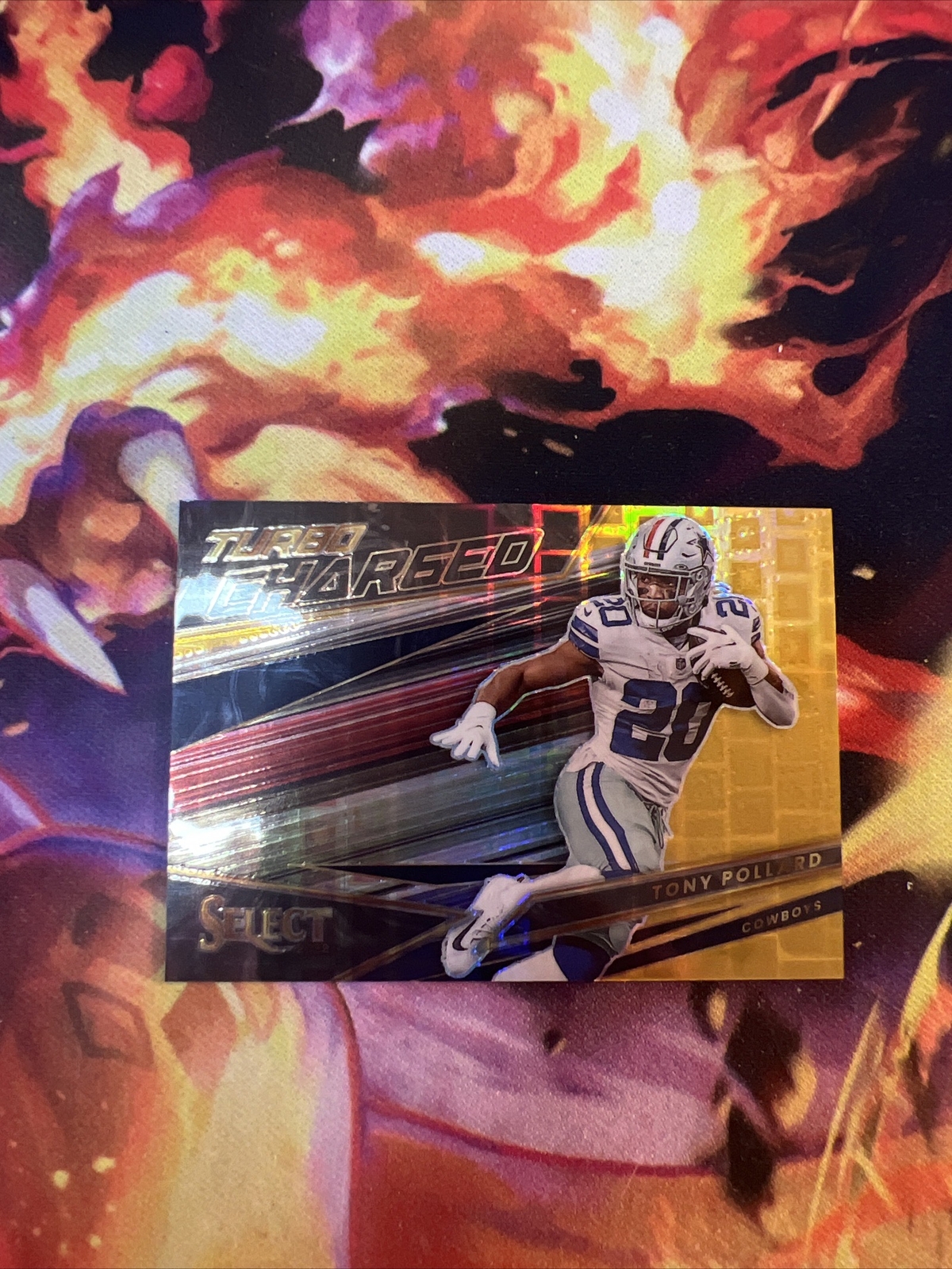 2022 TONY POLLARD SELECT TURBO CHARGED GOLD /10