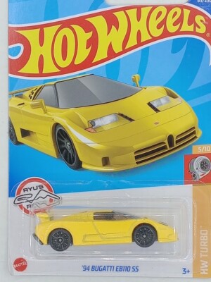 Hot Wheels '94 Bugatti EB110 SS - Turbo Series - HCT67-M9C0D 1:64 Scale