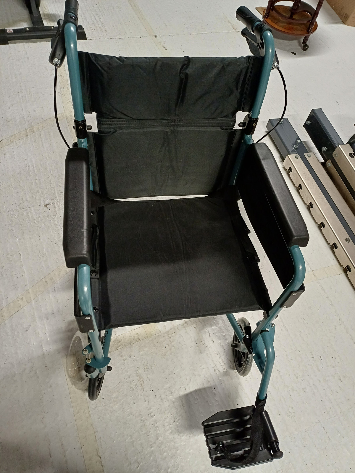 Folding Transit Wheelchair eBay