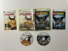 5pc Xbox 360 Video Game Lot - Bejeweled Lego Batman Pure Star Wars Sonic