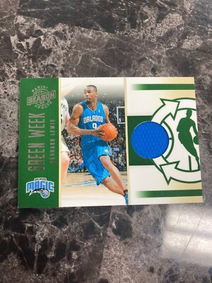 2010-11 Panini Season Update Green Week Jerseys Shawn Marion #25 /799 @QU11