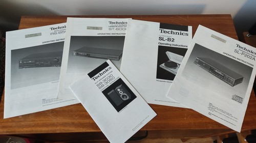 Job Lot 30 Vintage HiFi User Manuals Technics Sony Pioneer etc - Picture 3 of 6