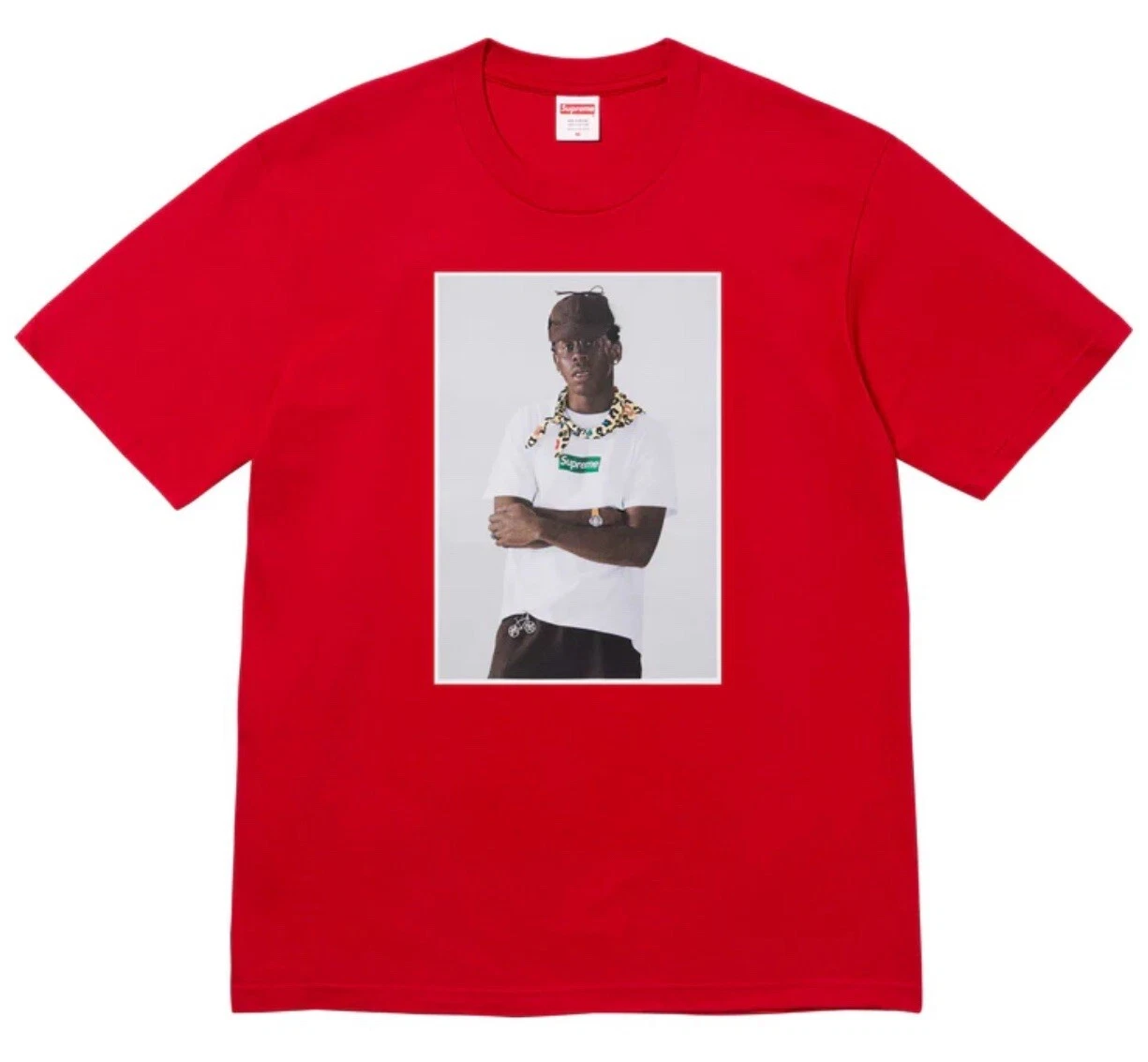 Tee shirt Supreme x Tyler, The Creator (FW24) rouge taille XL *prêt à être expédié*