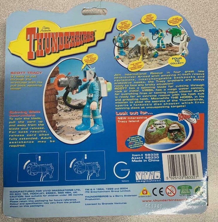 Thunderbirds 40th Anniversary Action Figure - Scott Tracy