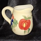 Vintage Creamer~Fruit Pattern~Alco Industries Inc~Cranbury NJ~Pear~Grapes~Apple — photo 2