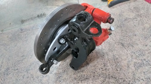 KIT MODIFICA FRENI A DISCO FIAT 500 F L R e 126 FORATI - CON RESO DEI FUSELLI - Bild 3 von 4