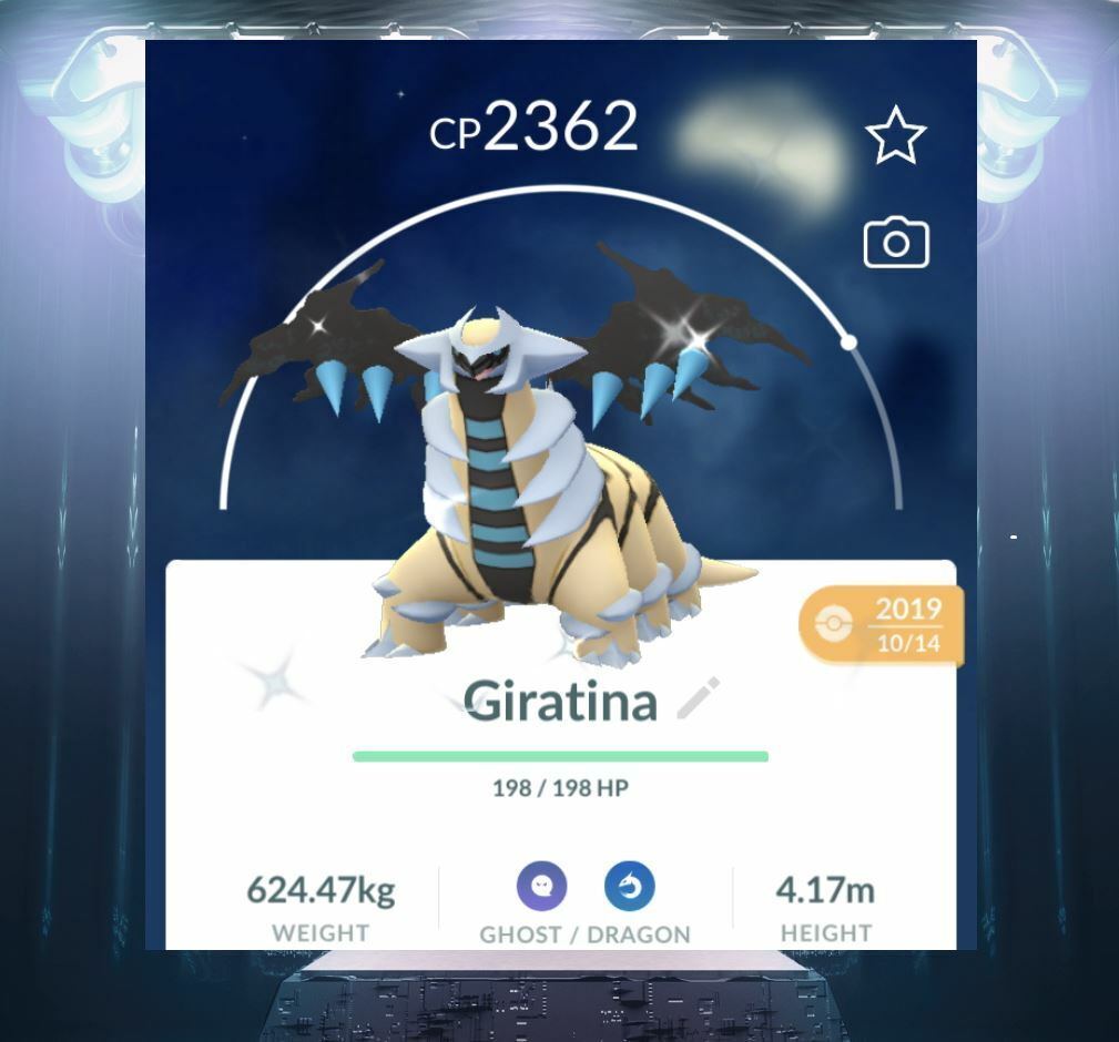 SHINY GIRATINA ORIGIN - Pokemon TRADE GO- Registered Trade - Read