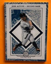 2018 PANINI CORNERSTONES QUARTZ #30 JOSE ALTUVE 37/49 ASTROS