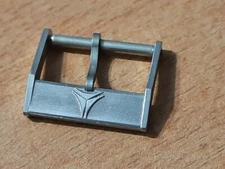 VINTAGE NOS 1970'S SWISS SYNCHRON 16 MM SS CYMA DOXA ERNEST BOREL BUCKLE   #7310