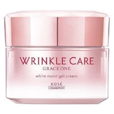 Kose Grace One Wrinkle Care White Moist Gel Cream 100g Japan