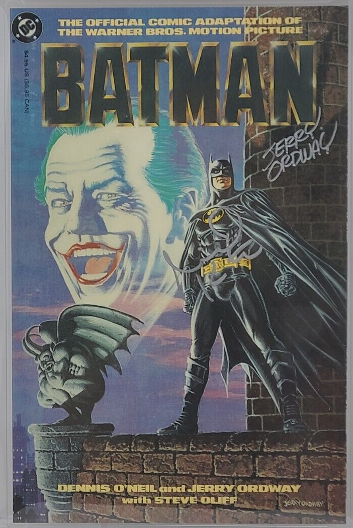 BATMAN MOVIE ADAPTATION ~ DC 1989 ~ CGC 9.8 ~ MICHAEL KEATON